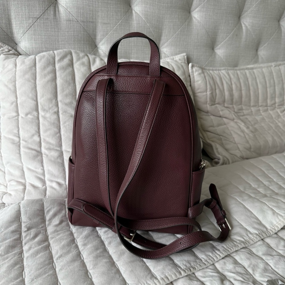 Kate Spade Deep Burgundy Backpack - Picture 2 of 5